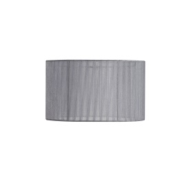 ILS31749GY  Freida Organza Table Lamp Shade Grey For IL31749/59; 300mmx180mm